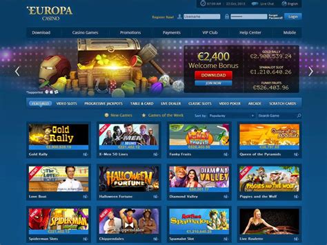 online casino europa